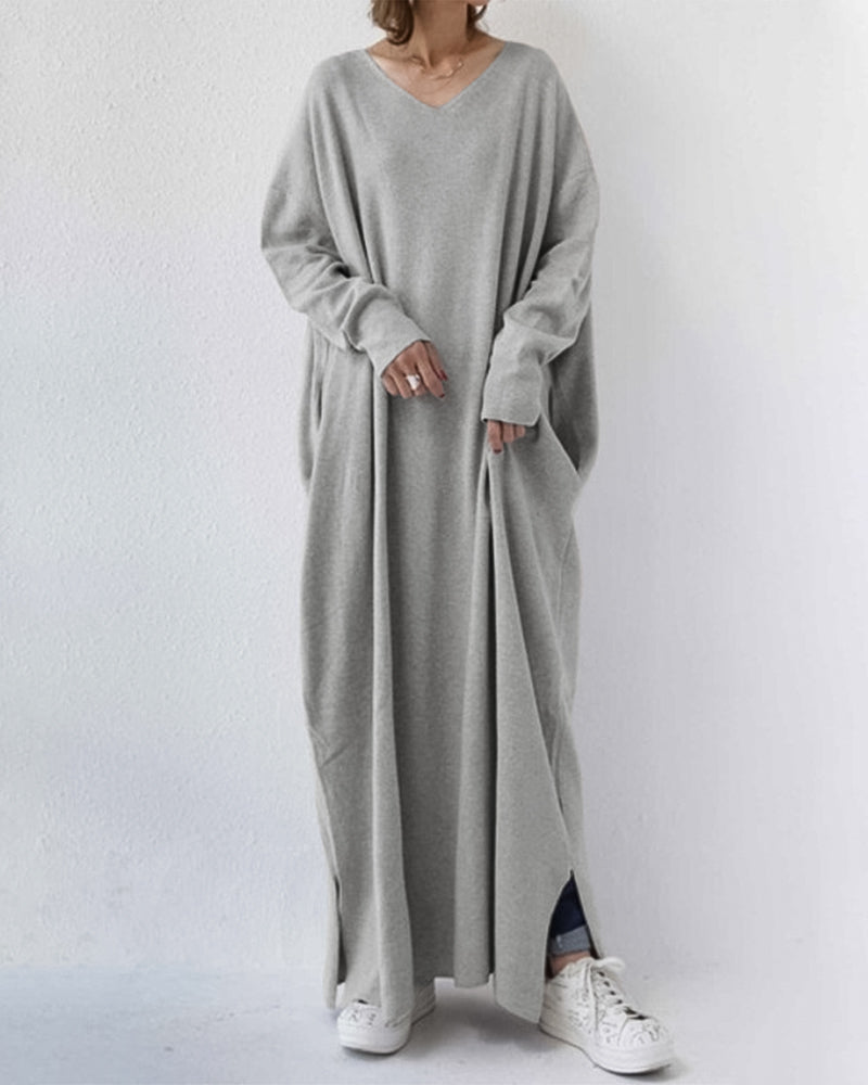 SOFIA | Elegant Maxi Dress for Women with Long Sleeves