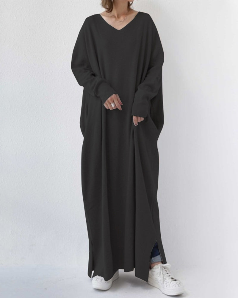 SOFIA | Elegant Maxi Dress for Women with Long Sleeves