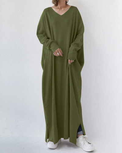 SOFIA | Elegant Maxi Dress for Women with Long Sleeves
