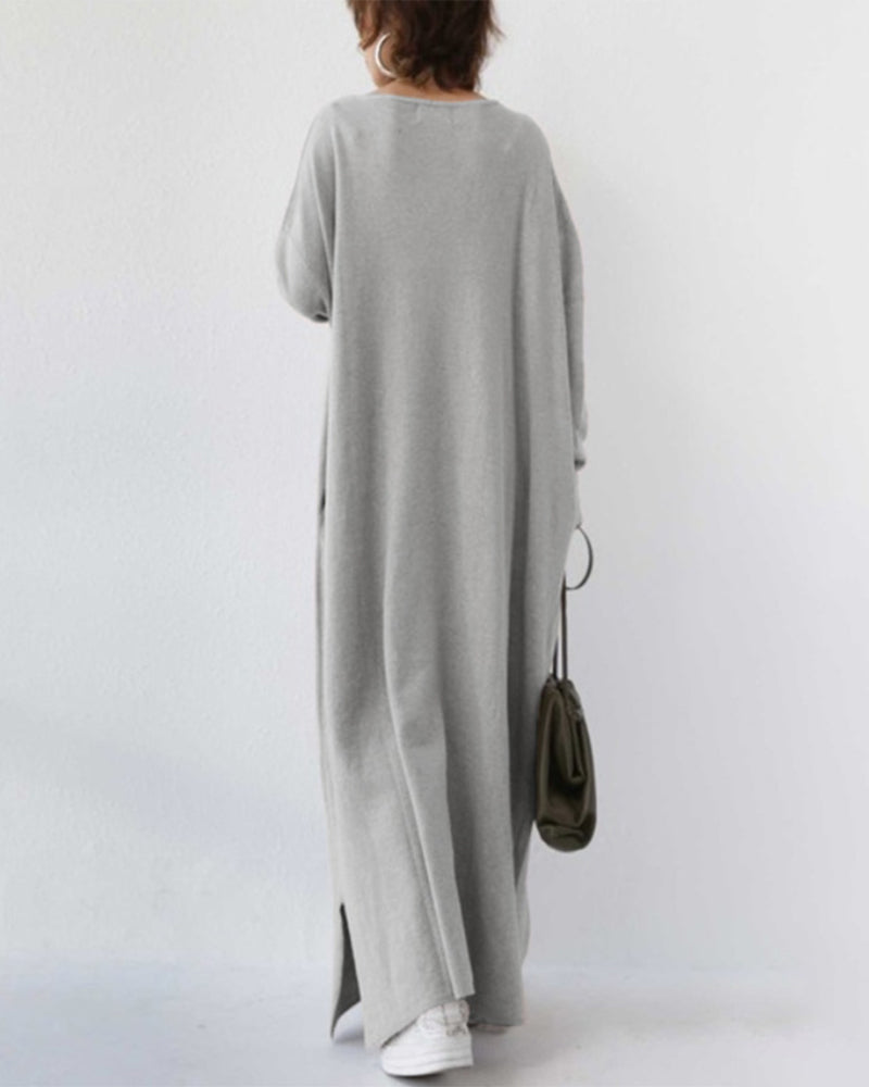 SOFIA | Elegant Maxi Dress for Women with Long Sleeves