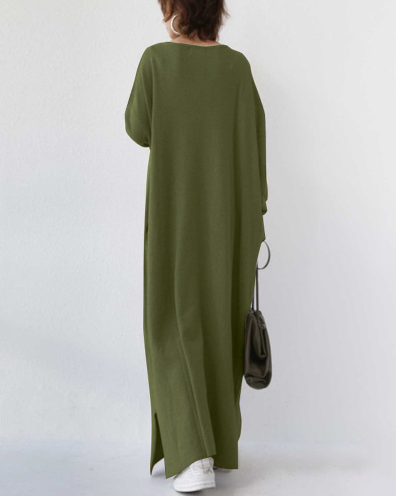 SOFIA | Elegant Maxi Dress for Women with Long Sleeves