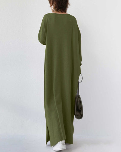 SOFIA | Elegant Maxi Dress for Women with Long Sleeves