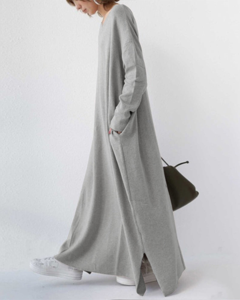 SOFIA | Elegant Maxi Dress for Women with Long Sleeves
