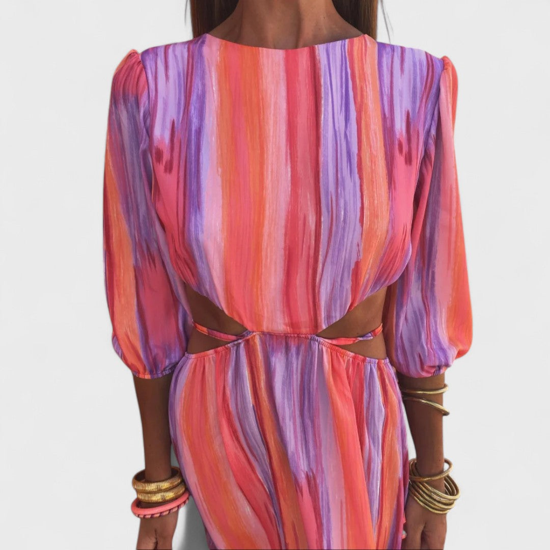 PALOMA | Elegant dress with cutouts