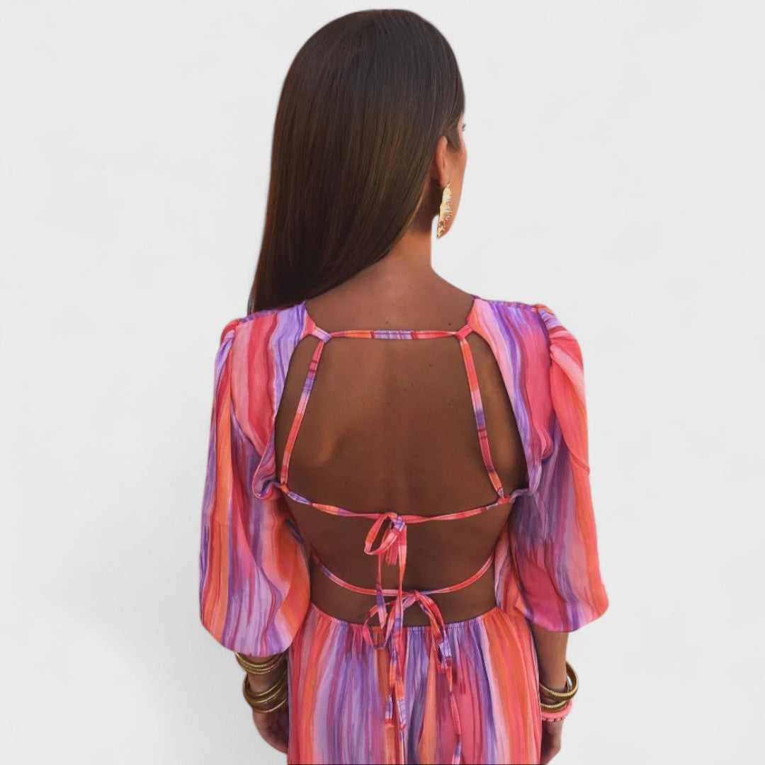 PALOMA | Elegant dress with cutouts