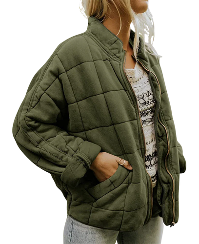 CAMILLA | Quilted jacket with an elegant and oversized look