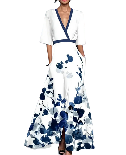 LAURA | Elegant Floral Dress