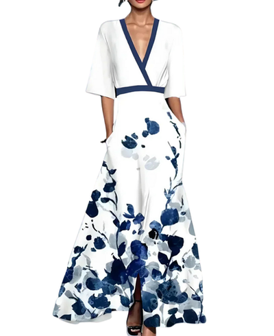 LAURA | Elegant Floral Dress