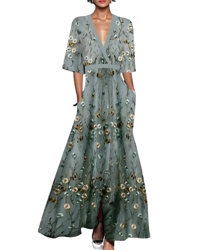 LAURA | Elegant Floral Dress