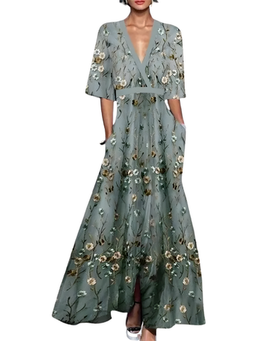 LAURA | Elegant Floral Dress
