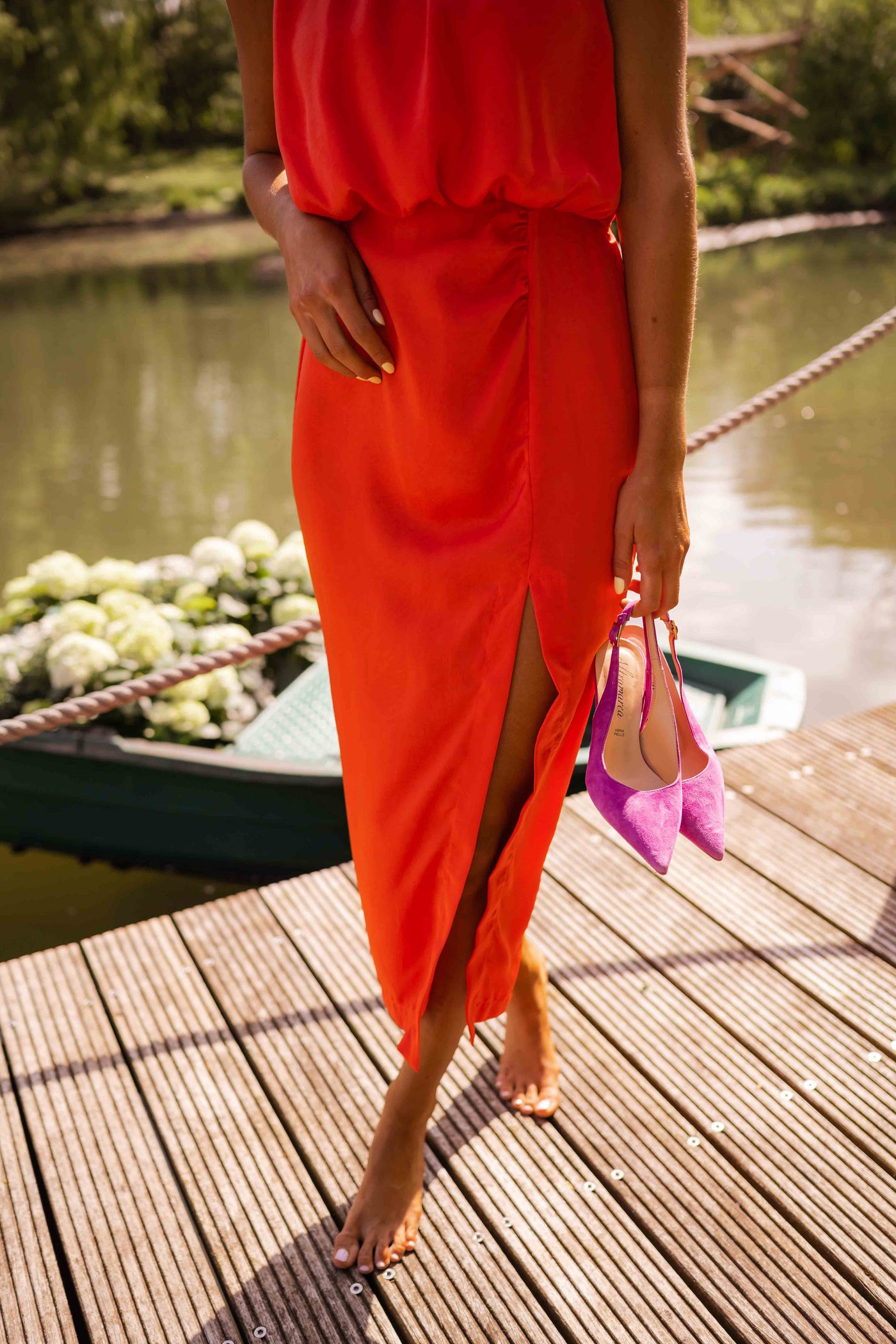 LEONTINA | Elegant midi dress