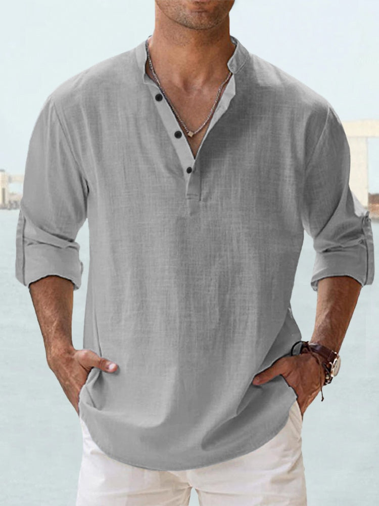 MICH | Breathable linen shirt