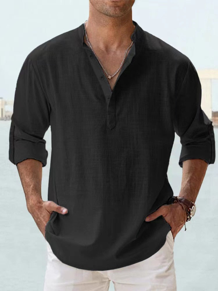 MICH | Breathable linen shirt