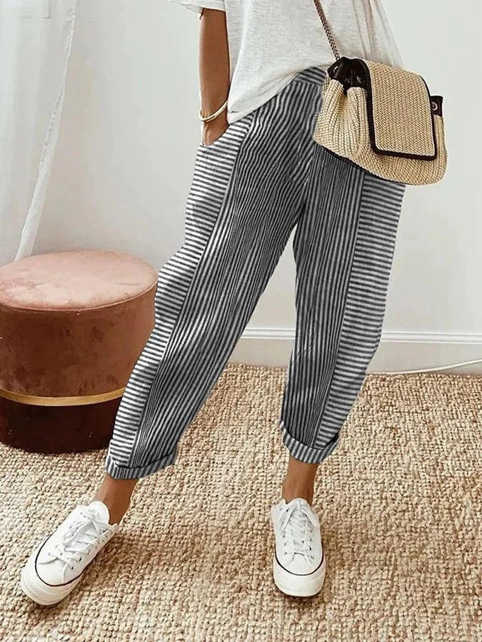 GIULIA | Striped trousers