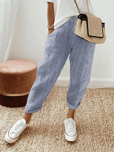 GIULIA | Striped trousers