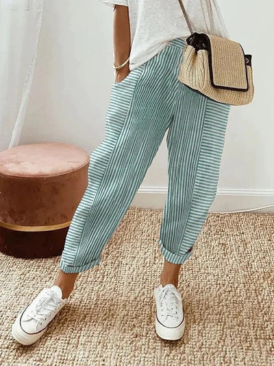 GIULIA | Striped trousers