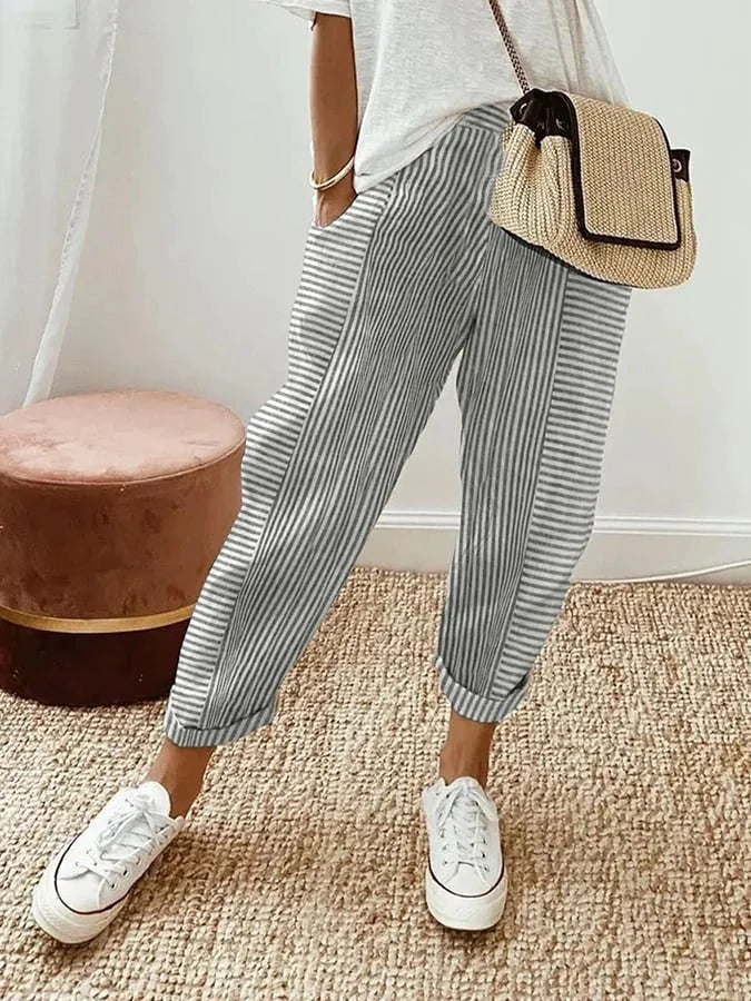 GIULIA | Striped trousers