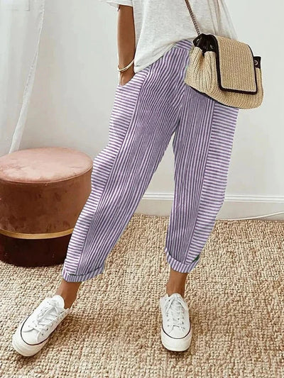 GIULIA | Striped trousers