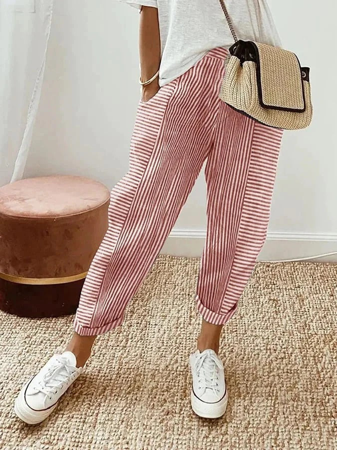 GIULIA | Striped trousers